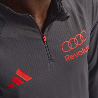 Audi F1 pánska mikina 1/4 Zip mechanic grey F1 Team 2026