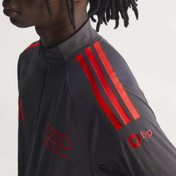 Audi F1 pánska mikina 1/4 Zip mechanic grey F1 Team 2026