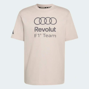 Audi F1 pánske tričko DNA Graphic beige F1 Team 2026
