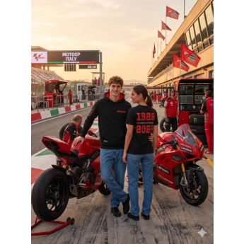 Ducati Corse pánske tričko 100th years black