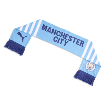 Manchester City zimný šál Essential blue