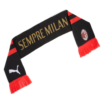 AC Milano zimný šál Essential black