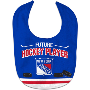 New York Rangers detský podbradník NHL WinCraft Future Hockey Player All Pro Bib