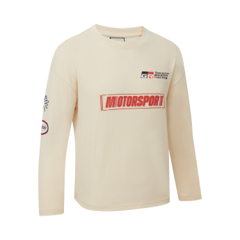 Toyota Gazoo Racing detské tričko s dlhým rukávom Engineer beige 2026