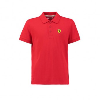 Ferrari detské polo tričko Classic red F1 Team 2018