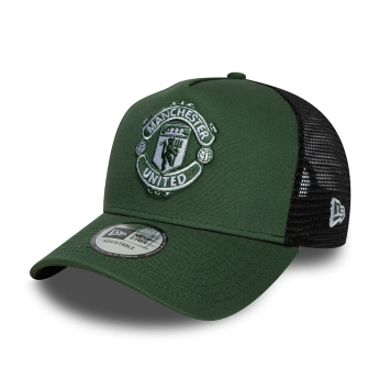 Manchester United čiapka baseballová šiltovka 9Forty Trucker green