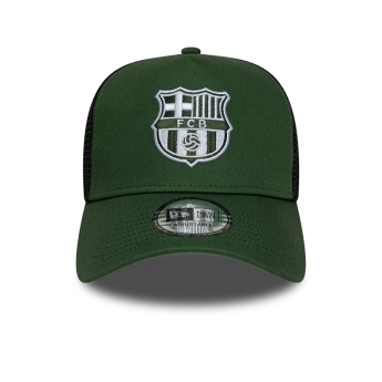 Kšiltovka BARCELONA FC 9forty Trucker Faux green