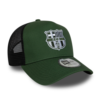 Kšiltovka BARCELONA FC 9forty Trucker Faux green