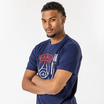 Paris Saint Germain pánske tričko big logo navy