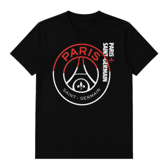 Paris Saint Germain pánske tričko big logo black