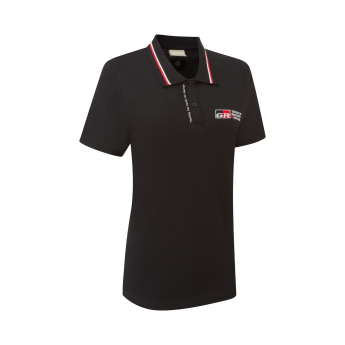 Toyota Gazoo Racing dámske polo tričko Logo black GR 2026