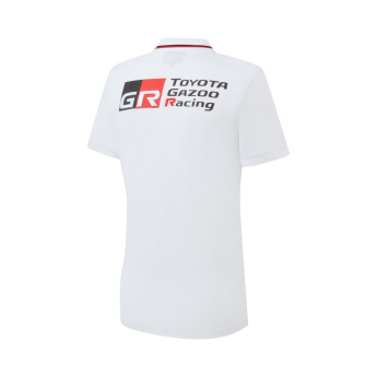 Toyota Gazoo Racing dámske polo tričko Badge white GR 2026