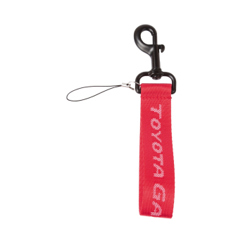 Toyota Gazoo Racing kľúčenka Strap red GR 2026