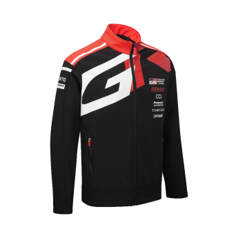 Toyota Gazoo Racing pánska bunda softshell redblack WRT 2026