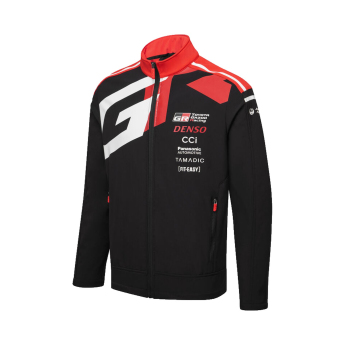 Toyota Gazoo Racing pánska bunda softshell redblack WRT 2026