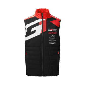 Toyota Gazoo Racing pánska vesta redblack WRT 2026