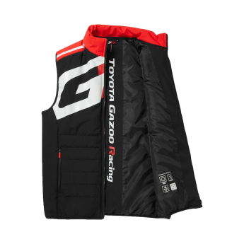 Toyota Gazoo Racing pánska vesta redblack WRT 2026
