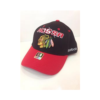 Chicago Blackhawks čiapka baseballová šiltovka Marián Hossa #81 Structured Flex 15