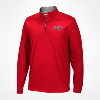 Washington Capitals pánska mikina Center Ice Quarter-Zip Baselayer