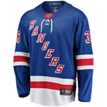 New York Rangers hokejový dres blue #36 Mats Zuccarello Breakaway Alternate Jersey