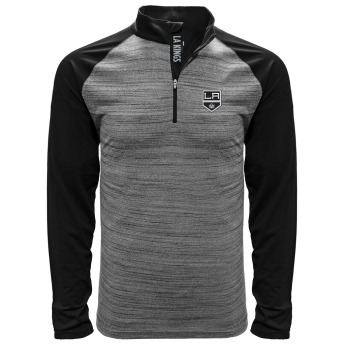 Los Angeles Kings pánska mikina grey Vandal Quarter Zip Midlayer