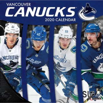 Vancouver Canucks kalendár 2020 Wall