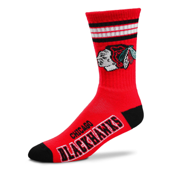 Chicago Blackhawks detské ponožky 4 Stripes Crew
