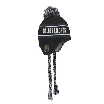 Vegas Golden Knights detská zimná čiapka Jacquard tassel