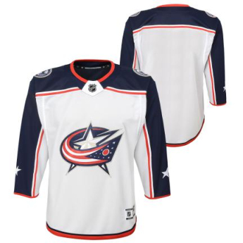 Columbus Blue Jackets detský hokejový dres Premier White Away