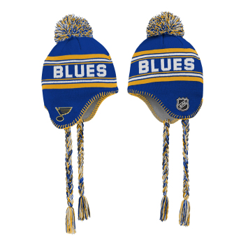 St. Louis Blues detská zimná čiapka Jacquard Tassel