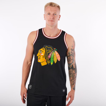 Chicago Blackhawks pánske tielko ’47 Grafton Tank black