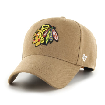 Chicago Blackhawks čiapka baseballová šiltovka 47 MVP brown