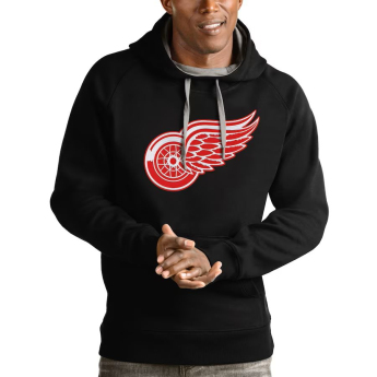 Detroit Red Wings pánska mikina s kapucňou Logo Victory Black