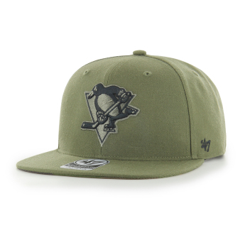 Pittsburgh Penguins čiapka flat šiltovka Ballpark Camo 47 CAPTAIN NHL green