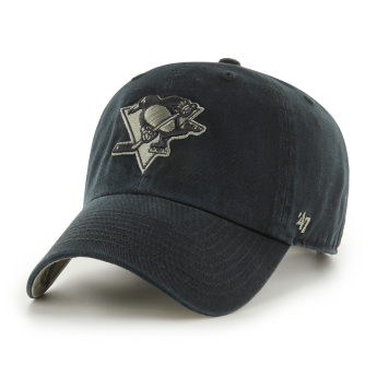 Pittsburgh Penguins čiapka baseballová šiltovka Ballpark Camo 47 CLEAN UP NHL black