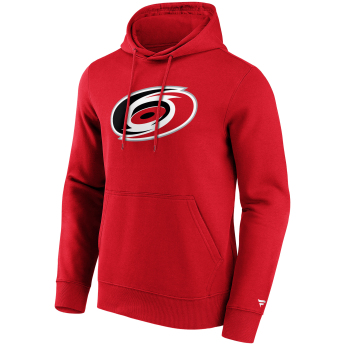 Carolina Hurricanes pánska mikina s kapucňou Primary Logo Graphic Hoodie red