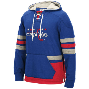 Washington Capitals pánska mikina s kapucňou 2017 CCM Jersey Pullover Hoodie blue