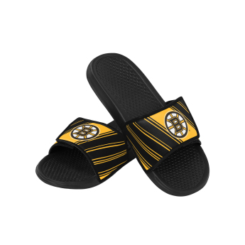 Boston Bruins pánske šľapky Legacy Velcro Sport Slide Slipper