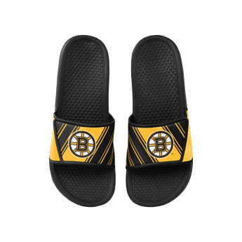 Boston Bruins pánske šľapky Legacy Velcro Sport Slide Slipper