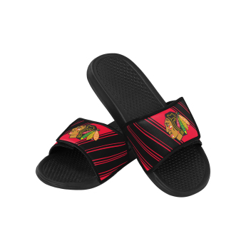 Chicago Blackhawks pánske šľapky Legacy Velcro Sport Slide Slipper