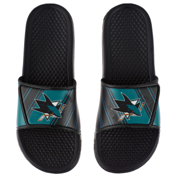 San Jose Sharks pánske šľapky Legacy Velcro Sport Slide Slipper