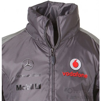 Vodafone Mclaren Mercedes pánska bunda gray