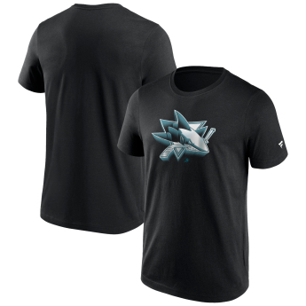 San Jose Sharks pánske tričko Chrome Graphic T-Shirt Black