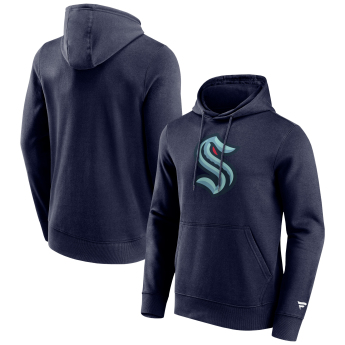 Seattle Kraken pánska mikina s kapucňou Logo Graphic Hoodie Maritime Blue
