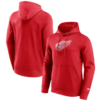 Detroit Red Wings pánska mikina s kapucňou Primary Logo Graphic Hoodie Athletic Red