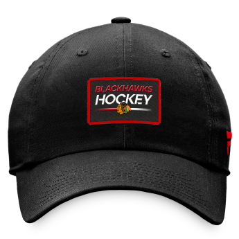 Chicago Blackhawks čiapka baseballová šiltovka Authentic Pro Prime Graphic Unstructured Adjustable black