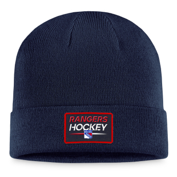 New York Rangers zimná čiapka Authentic Pro Prime Cuffed Beanie navy