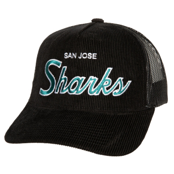 San Jose Sharks čiapka baseballová šiltovka NHL Times Up Trucker black