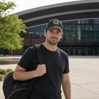 Boston Bruins čiapka baseballová šiltovka Metallic Snap 47 MVP Black