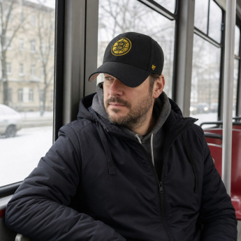 Boston Bruins čiapka baseballová šiltovka Metallic Snap 47 MVP Black